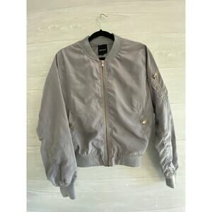 Better Be grey bomber Jacket